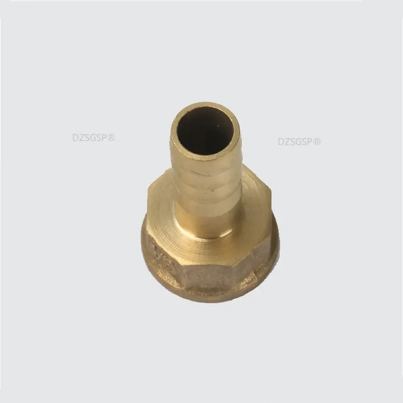 Ajuste de manguera de latón, rosca hembra BSP, Conector de cobre, adaptador de acoplador de junta, 4mm, 6mm, 8mm, 10mm, 19mm, 1/8 \