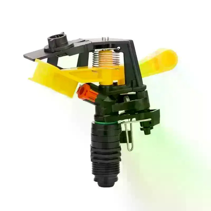 Adjustable Rocker Lawn Sprinkler 360 Degree Rotation Even Spray For Irrigation Agricultural Site Cooling Dust Removal