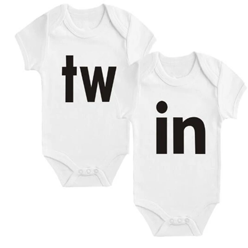 

Fashion Baby Boys Short Sleeve Romper Boys Summer Jumpsuit Newborn Infant Cotton Twin Roupas Kids Toddler Tops Children Outfit