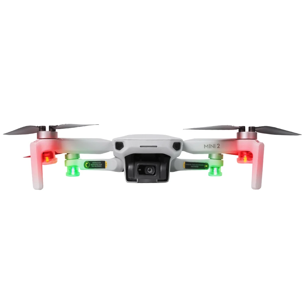 범용 드론 플래시 스트로브 램프 DJI FPV/Mavic Mini 3 Pro/Air 2/Mini 2/4k 3M+배터리 액세서리용 야간 비행 조명 썸네일 2