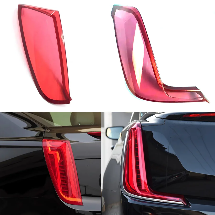 

Wooeight 1Pc Rear Taillight Cover Shell For Cadillac XTS 2013 2014 2015 2016 2017 2018 Tail Lamp Brake Stop Light Cover Mask