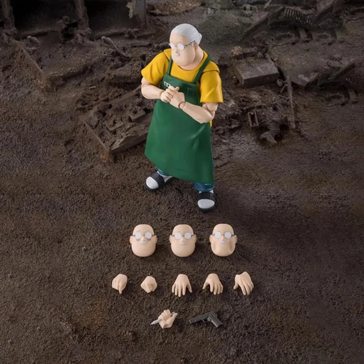 Bandai – Kits de modèles Taro Sakamoto authentiques, jouets Taro Sakamoto SHF 1/12, figurine d'action à assembler, modèle cadeau pour enfants, cadeau de noël