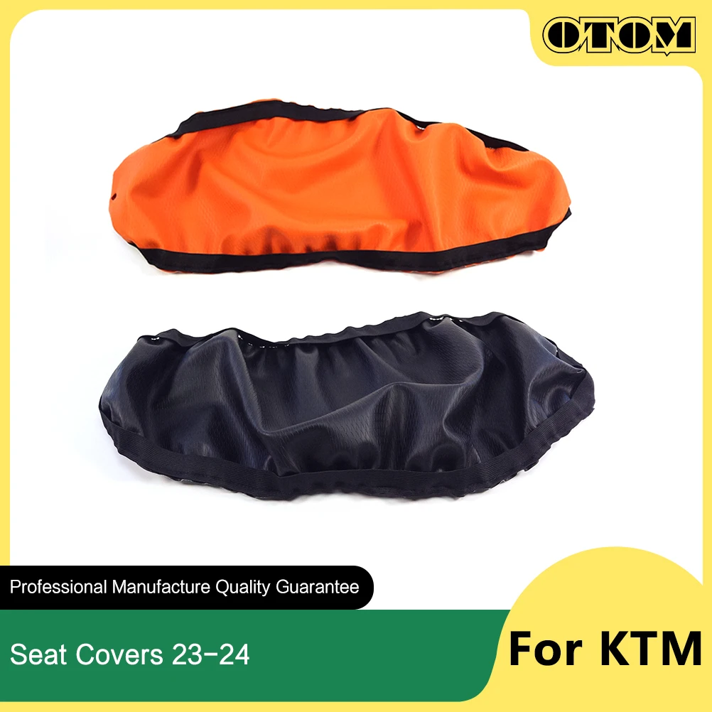 

OTOM 2024 Motorcycle Seat Cushion Waterproof Seat Cover Original Striped Soft-Grip Gripper For KTM SX125 SXF250 XCF350 EXCF450