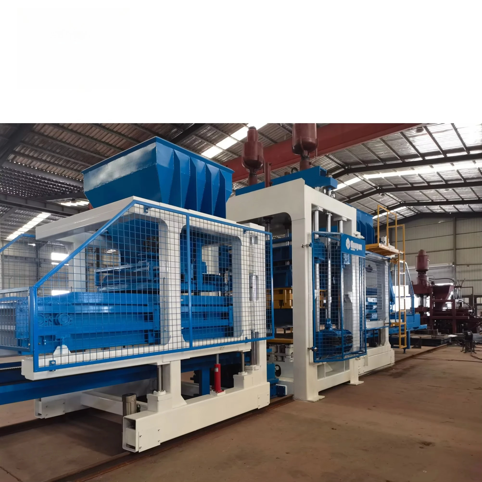 Agricultural Facility Concrete Block Former Brick Making Machine for Farm Building Cement Block Processing Work