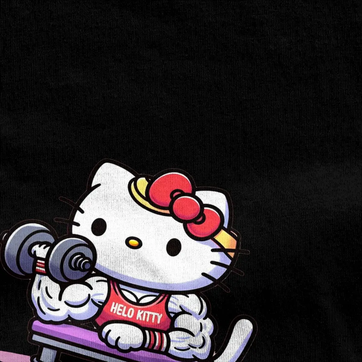 Couple T-Shirt Hello Kitty Cartoon T Shirts Popular Summer Tees Y2K Funny Casual Pure Cotton Clothing Plus Size 6XL