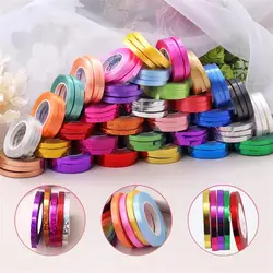 10Meter/Rolls 5mm Satin Ribbons DIY Artificial Silk Roses Crafts Supplies Sewing Accessories Material party decoration packaging