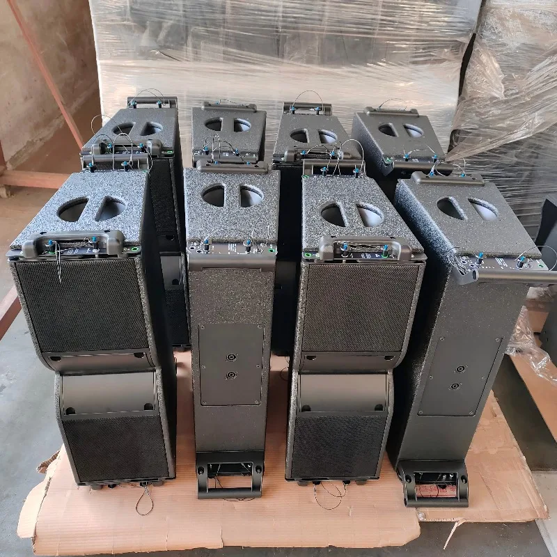 Outdoor Sound System Speaker Cabinet Dual 10 Inch Line Array 2 Way Speaker Box K210 Speaker Audio System Sound Professional