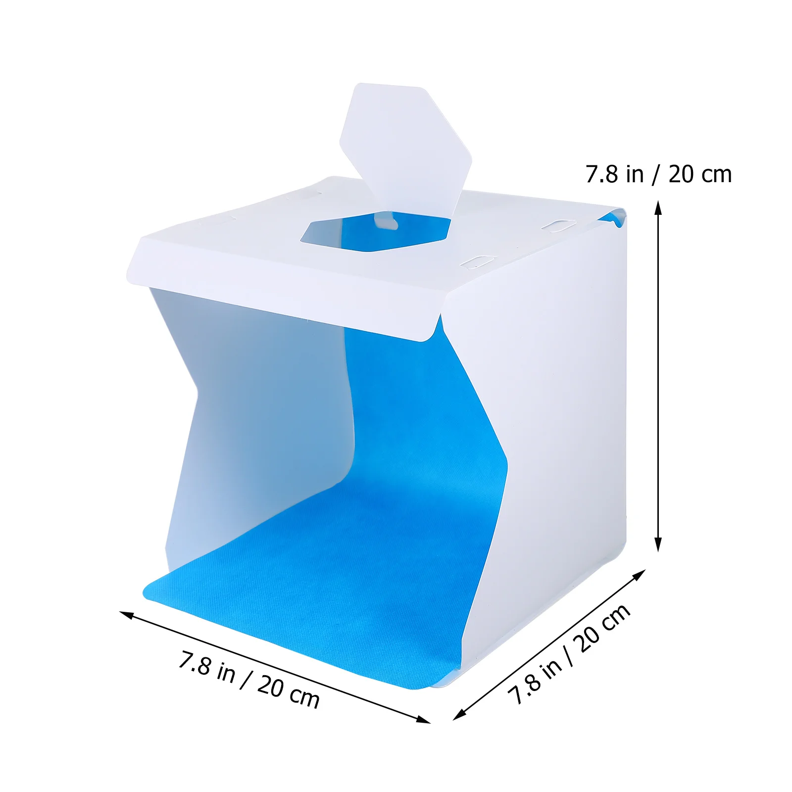 

1 Set Led Photography Box Foldable Waterproof Anti-Wrinkle High Light Beads Usb Powered Easy Setup Professional Photo Light Tent