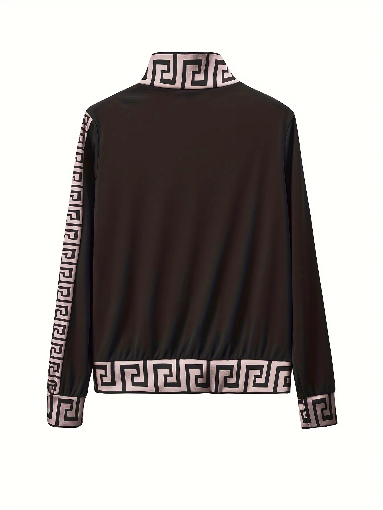 2024 أوروبا والولايات المتحدة نمط جديد الترفيه الطباعة خياطة بدلة من قطعتين