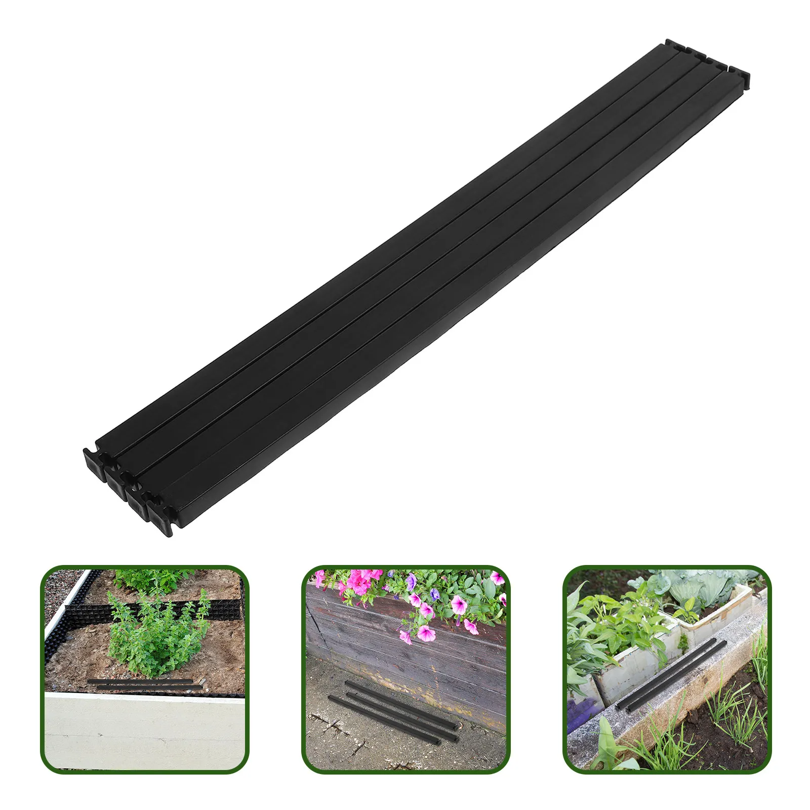 4Pcs Balcony Planter Accessories Versatile 3D Stackable Plant Support Brackets for Deck Railing Flower Boxes Tomato Cucumber