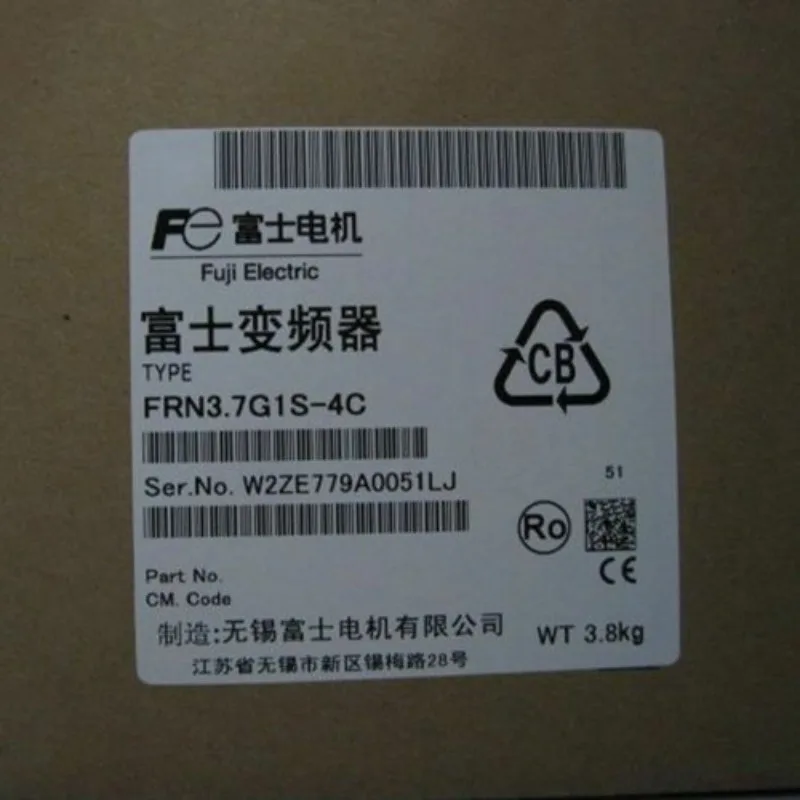 3.7KW  FRN3.7G1S-4 Inverter MEGA Series 3 Phase 380V Genuine High Quality  Inverters FRN3.7G1S-4C