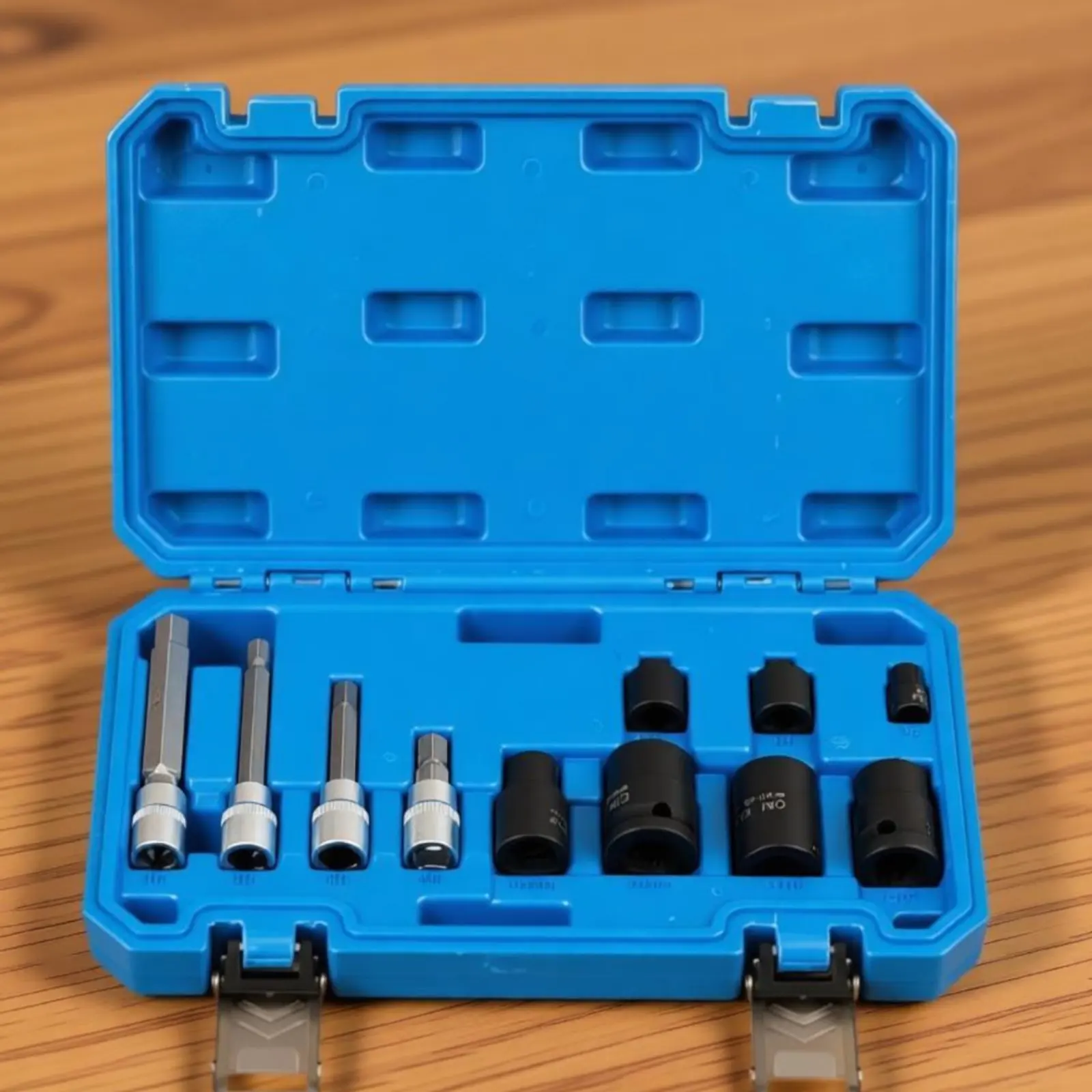 

14 Pieces Brake Caliper Socket Set Sturdy Duty Grooved Socket Socket Set Brake Caliper Removal Kit Corrosion-Resistant