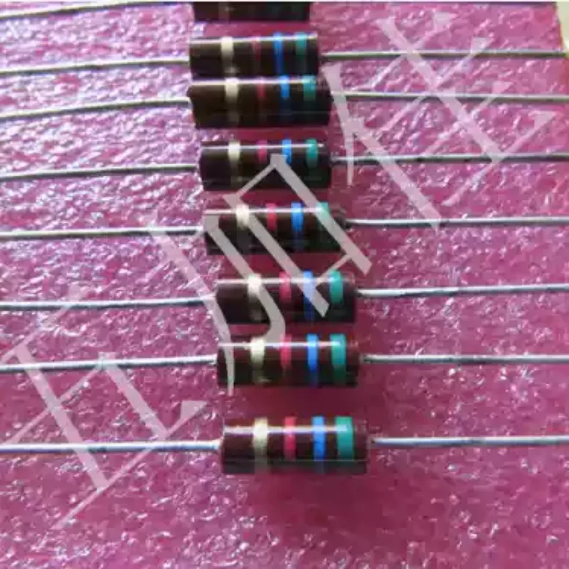 

10-100pcs imported RC20GF562J 5.6K 1/2W antique authentic solid core carbon core non inductive resistor