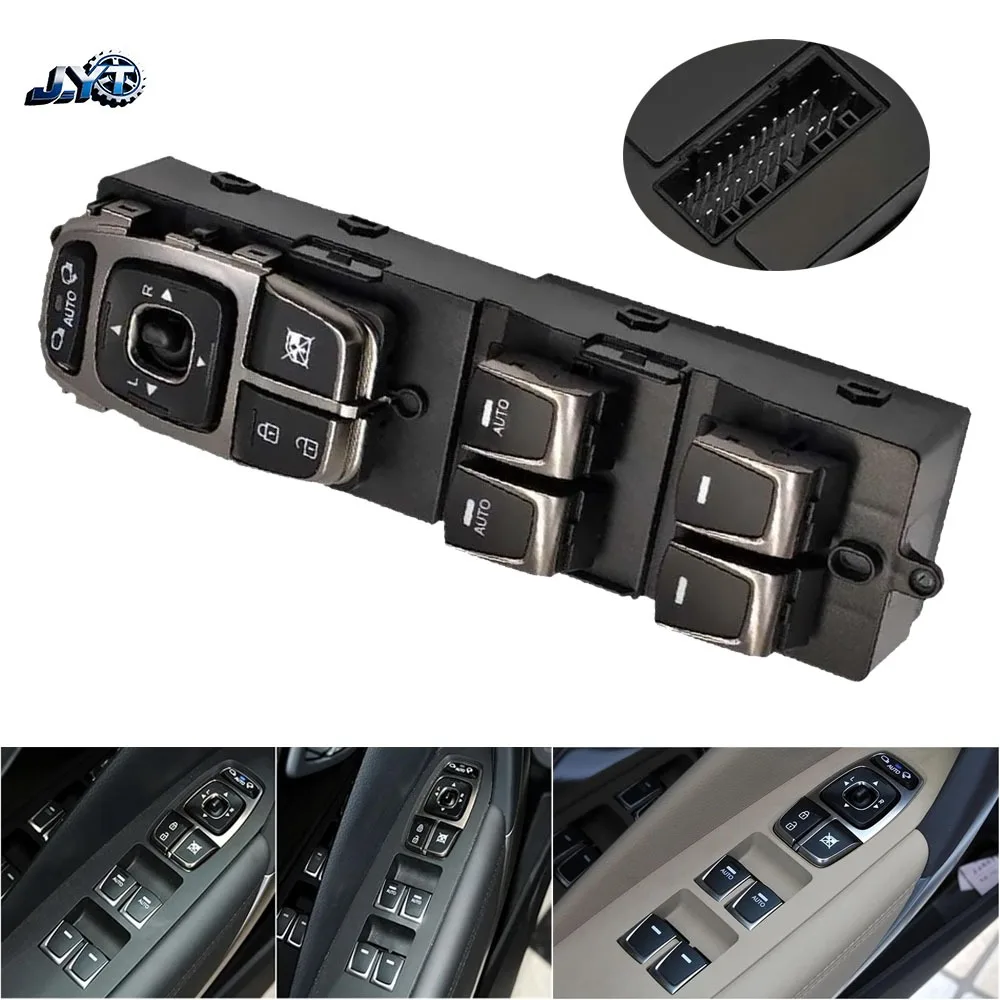 

2 AUTO Window Switch for Hyundai Azera Grandeur 2011-2015 Front Left Electric Power Lifter Control Button Parts Car Accessories
