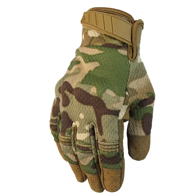 Guantes tácticos Multicam de camuflaje para pantalla táctil, manoplas de protección para el trabajo, Airsoft, Paintabll, tiro, conducción