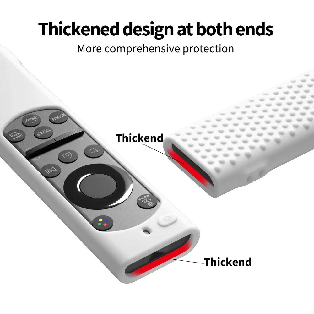 Étui de telecommande TV pour Samsung BN59-01385A/01388A/01388H TM2180E، حماية antichoc et antidérapante، housse en سيليكون #5