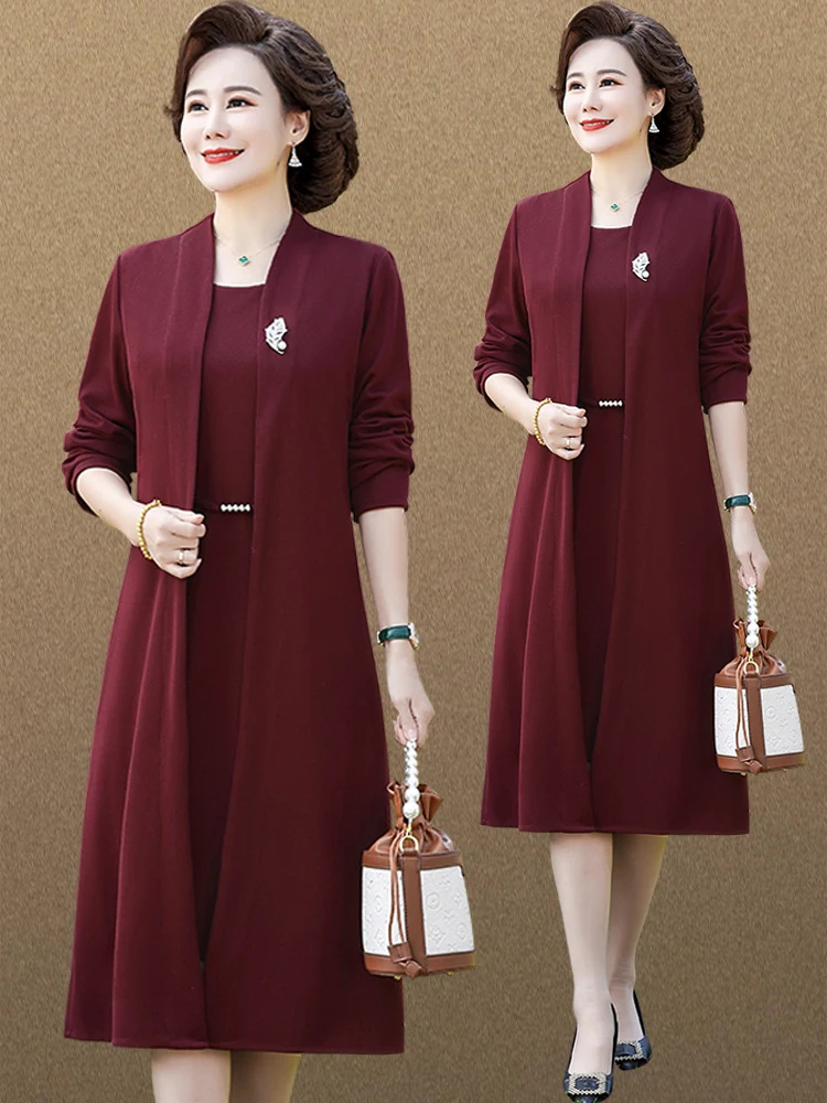 wedding-dr-two-piece-set-midi-dr-for-mother-of-the-bride-spring-new-arrival-ele-lady-sli-andma