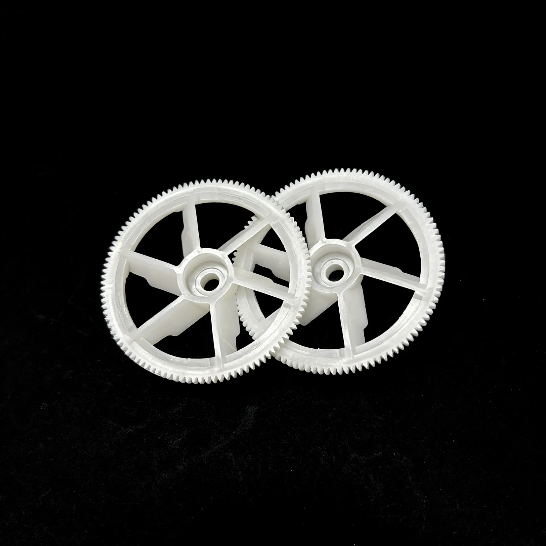 2Pcs Plastic Autorotation Tail Drive Gear small gear  for Trex 450 450L 480 Helicopter