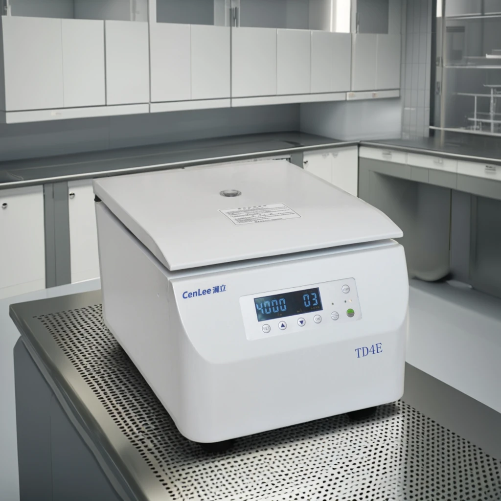 TD4E Centrifuge Low Speed 4000rpm Platelet Rich Plasma Centrifuge with Angle Rotor 10ml Centrifuge Machine Beauty