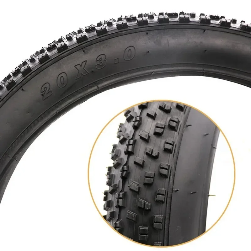 1 PC Non-slip Riding Cycling Tyres 20 / 24 / 26 x 3.0 / 4.0 Inch Buggy Puncture Proof Snow Bike Tires Beach Bicycle Fat Tyre