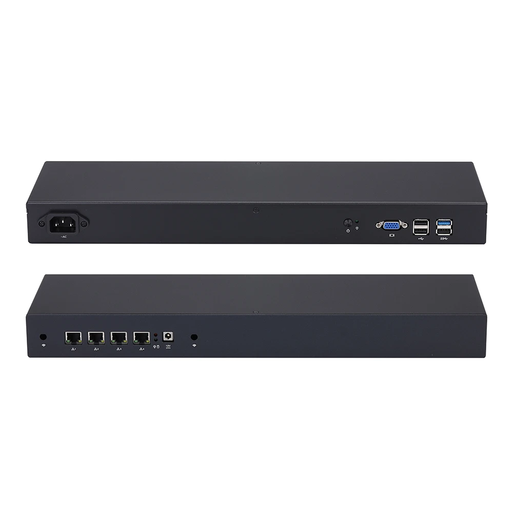 

Мини-ПК Qotom Q190G4-1U с четырехъядерным 4-гигабитным сетевым компьютером J1900
