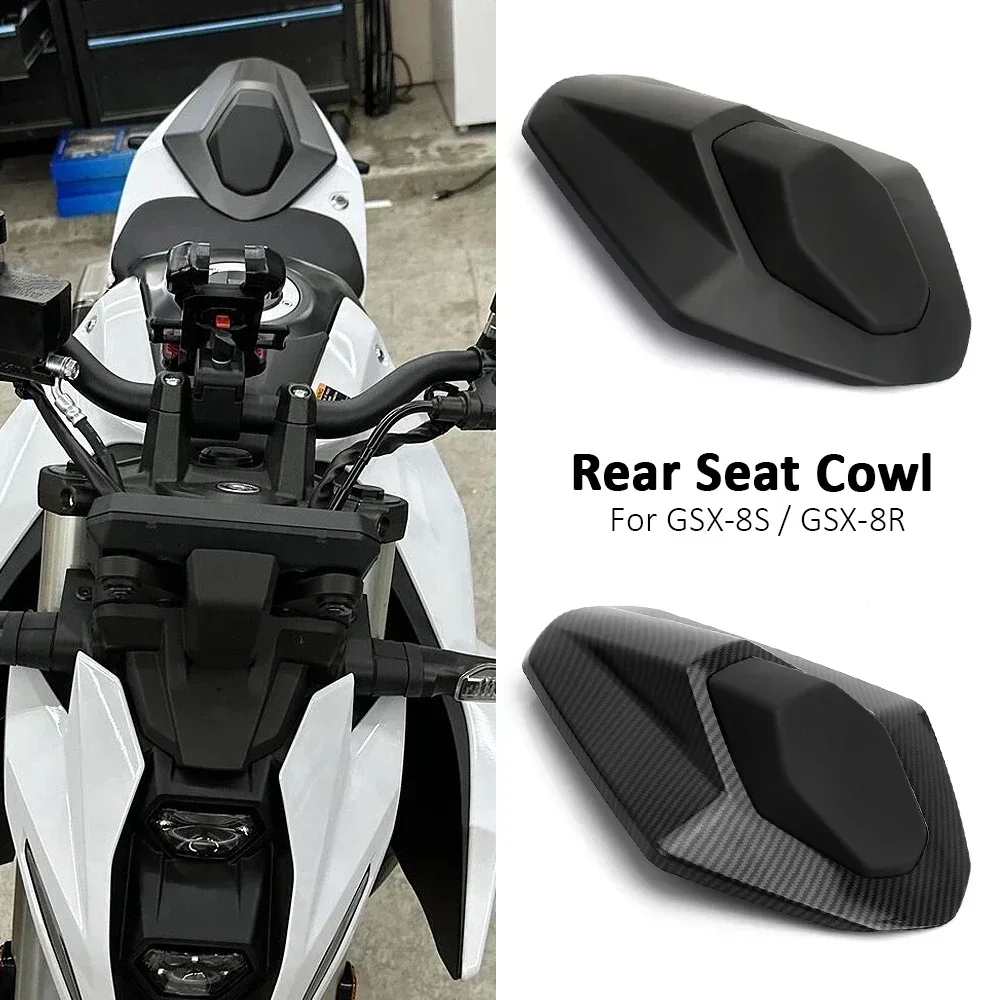 Motorcycle Rear Passenger Seat Cover Pillion Cowl Cushion Kit For SUZUKI GSX-8S GSX8S GSX-8R GSX8R GSX 8S 8R 2023 2024