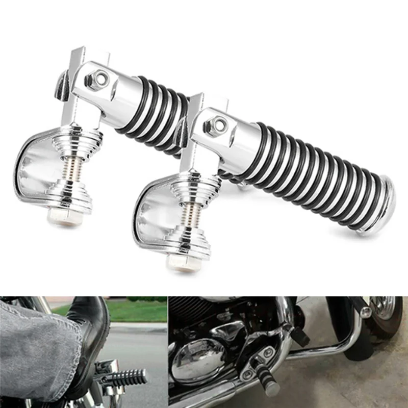

A05U-Motorcycle Gear Shift Shifter Lever Foot Pad Pedal Start Foot Pegs Pad Moto Accessories For 26Mm-31Mm Guard Rod