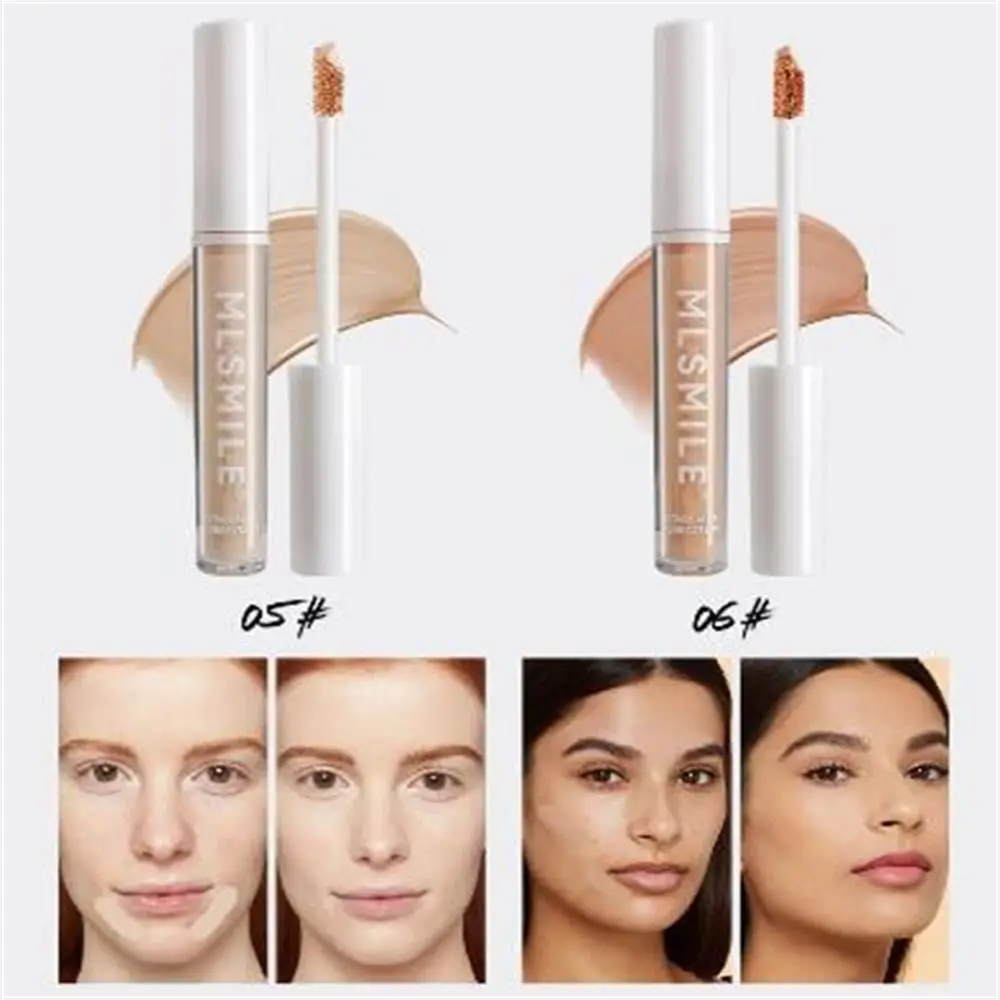 Nieuwe Waterdichte Vloeibare Foundation Matte Olie-Controle Gezicht Foundation Crème Zweetbestendig Volledige Dekking Foundation Concealer Crème