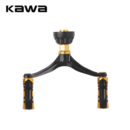 Imagen 2 del producto Kawa-mango de pesca con microcarrete, accesorio de aleación de aluminio, perilla Materail, traje D y S, accesorio basculante, mango DIY, 1 ud.