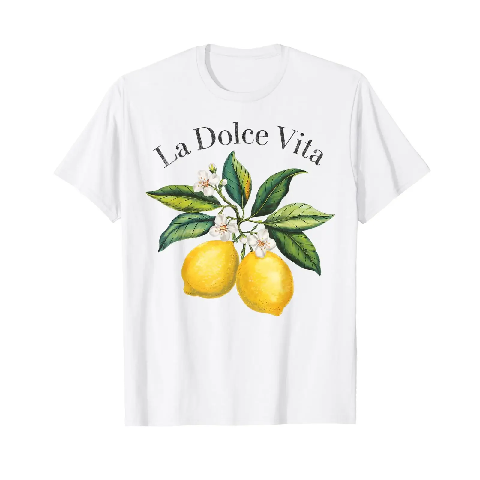 La Dolce Vita Lemon Italian Summer Limoncello Amalfi Coast T Shirt vintage Washed graphic Slightly Soft Unisex Breathable