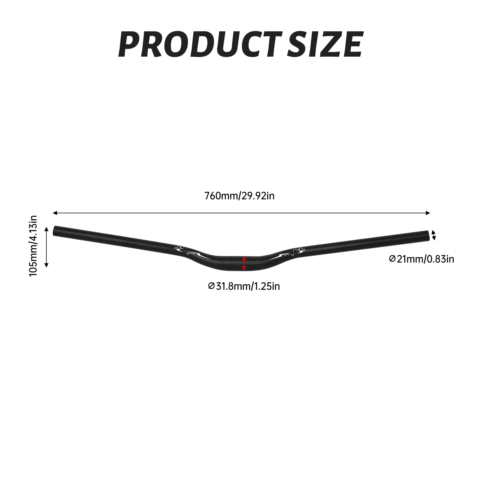 For Surron Light Bee X Original Handlebar Aluminum Alloy Steering Handle Tube Special Motorcycle Accessories Electric Dirt Part