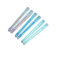 TheOne Nautilus Transparency Aluminum+G10 Handle 440 Blade Bushing System EDC Pocket Tool