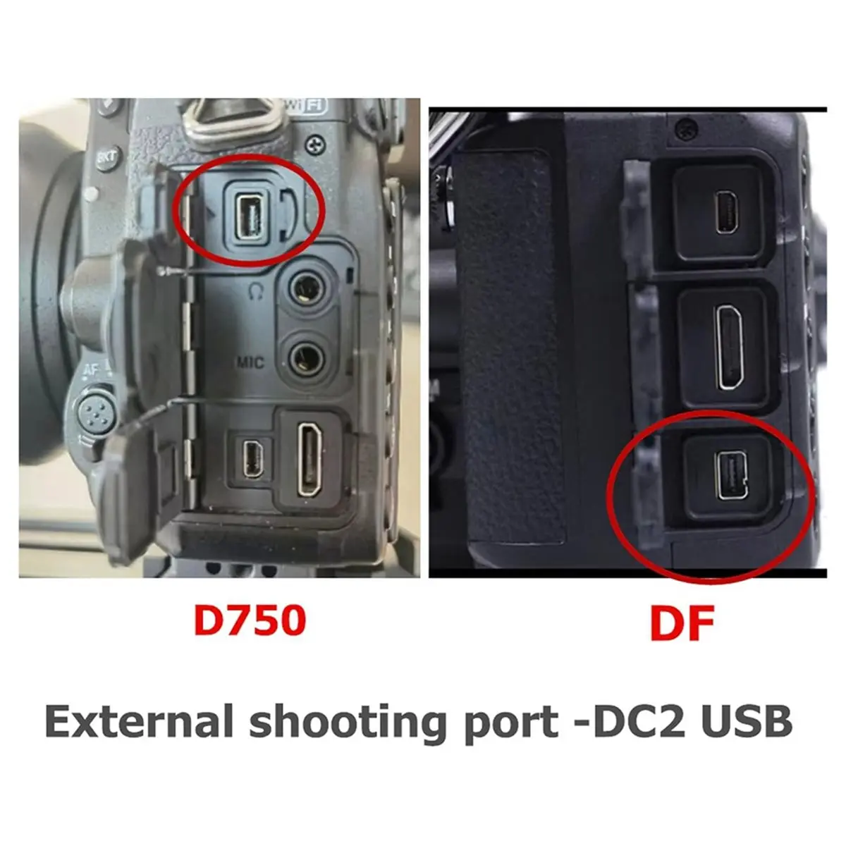 (A30I) For NK Remote Cable RC301-DC2 Small Shutter Release Remote Control Short Button