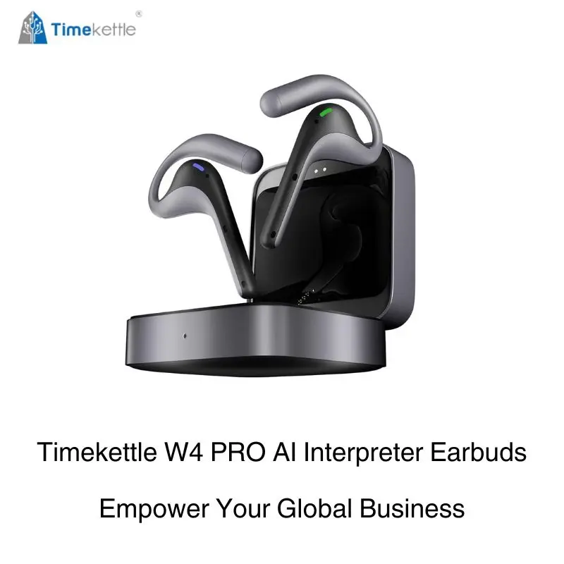Timekettle W4 Pro AI Translator Earbuds 40 Languages