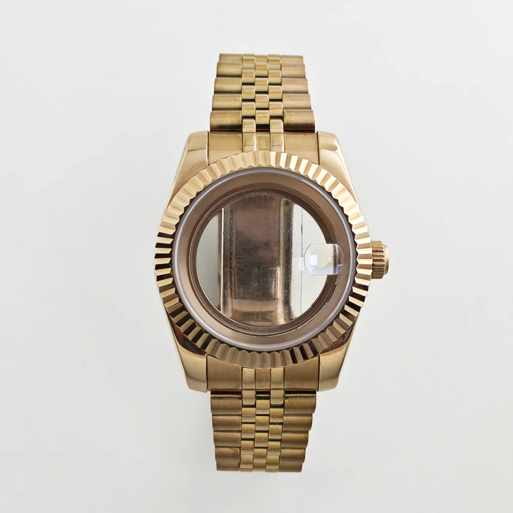 NH35 case 36mm/39mm stainless steel diving case customized logo high-quality case suitable for NH35 movement watch accessories