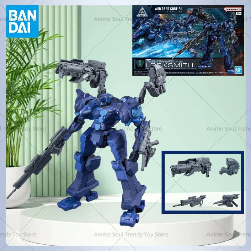 Bandai Namco 30MM ARMORED CORE Ⅵ FIRES OF RUBICON ARQUEBUS CORPORATION VP-40S LOCKSMITH Figura de Anime para Armar, Modelo de Juguete, Regalo AS