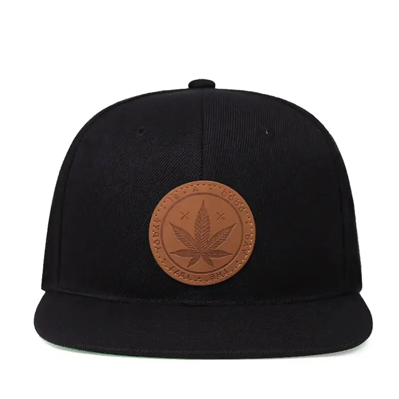 New Baseball Cap Maple Leaf Man Women Snapback Caps Hip Hop Hats For Men Classic Casual Band Rock Embroidery Casquette Hat