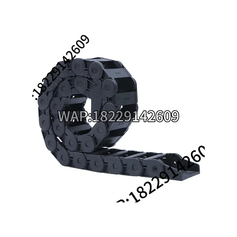 1M 5*5mm Nylon Machine Towline Cable Chain for CNC Router Non-opening Semi-enclosed Enclosed Drag Chain Silent Bridge