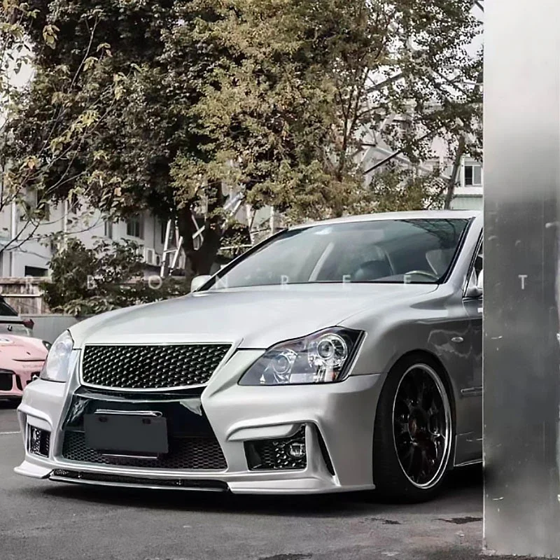 Selling PP Material Car Bumper Upgrade AG Style Body Kit Front Bumper Rear Bumper for Toyota Crown 2005-2009