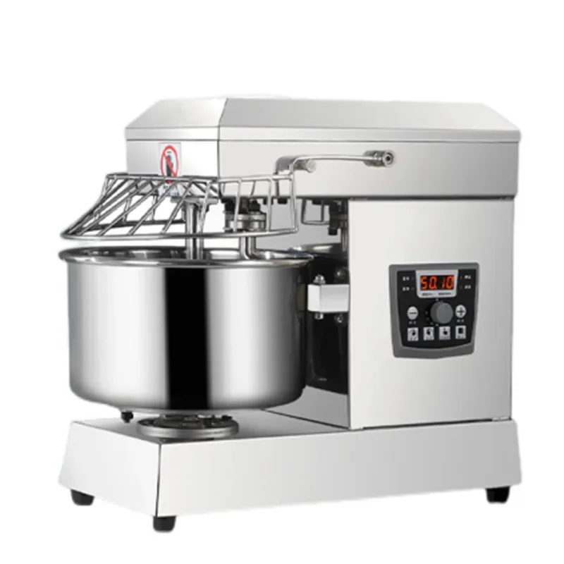 

10/15kg Dough Mixer Commercial Small Automatic New Double Action Kneading Electromechanical Live Bread Mixer