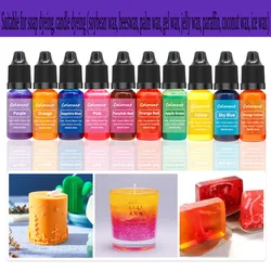 Dye for Candles Essences for Aromatic Pigment Coloring for Candles Pigment DIY Handmade Crafts Fragrance Oil for Candle Making