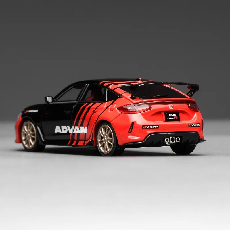 

-MH Civic R (FL5) Alloy 1:64 Car Model Simulation Ornament High-End