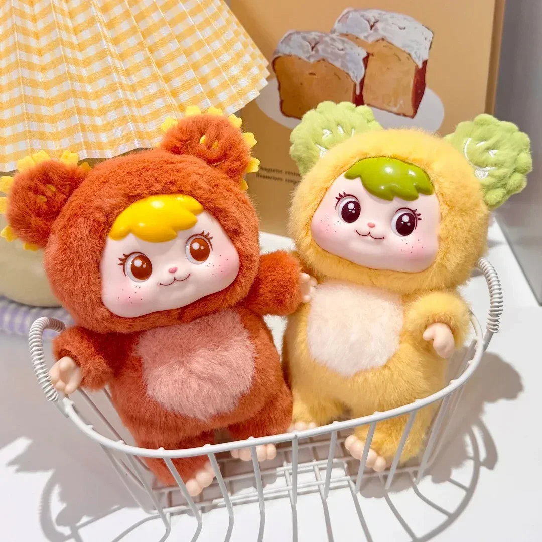 AJIOO Plant Spirit Vinyl Face Blind Box AJIOO Mystery Box Movable Dolls Vinyl Model Cute Toy Pendant Trendy Play FriendSheep Toy