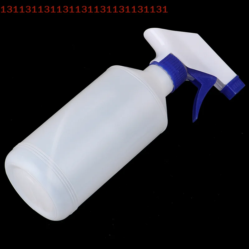 Pulverizador de garrafa de spray 500ml, botão manual, bico de rega, rega de plantas de jardim
