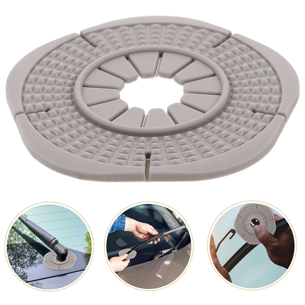 

2 Pcs Wiper Cover Protective Chassis Rubber Sleeve Removal Car Storage Windshield Protector for Cars Switch