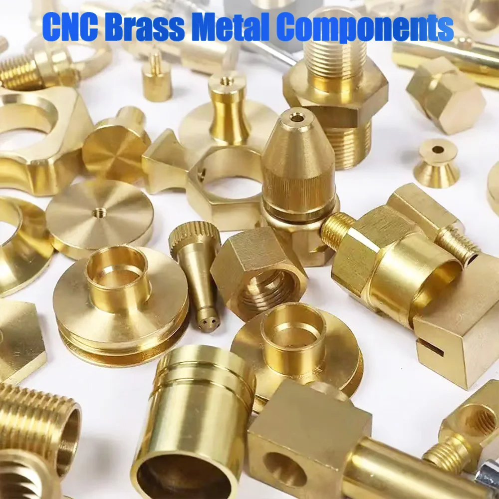 Custom CNC Milling Turning Parts One Stop Precision Machining Aluminum Stainless Steel Brass Metal Components MOQ 1pc OEM ODM