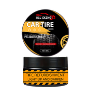 Tire Shining Wax - Specialized for Tire Blackening, Durable Anti-aging, Professional Glazing & Coating. A Magic Tool for Car.