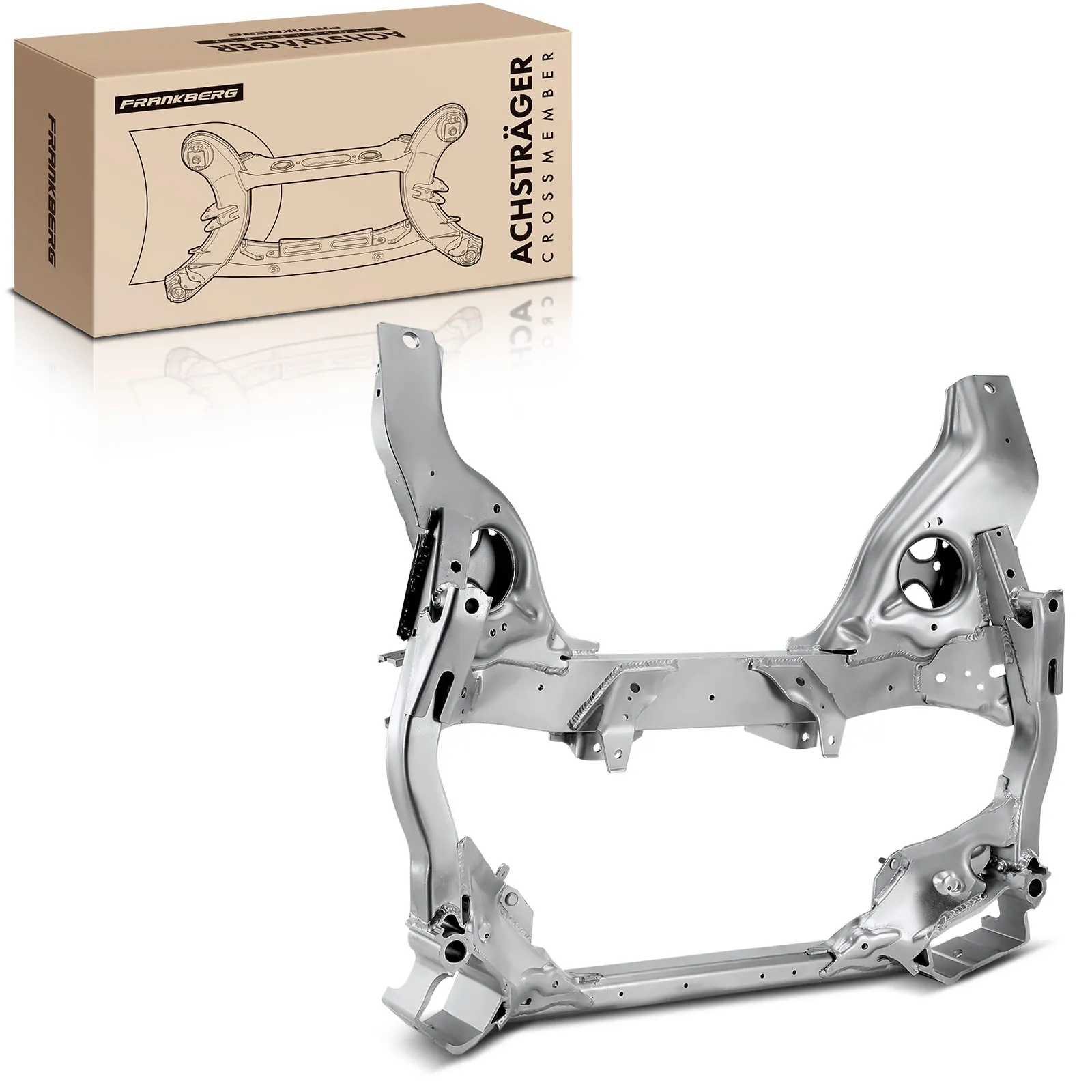 Frankberg 1x Asdrager motor drager vooras voor BMW 1 Serie E81 E87 E82 3 Serie E90 E93 X1 E84 116-335 31116774591
