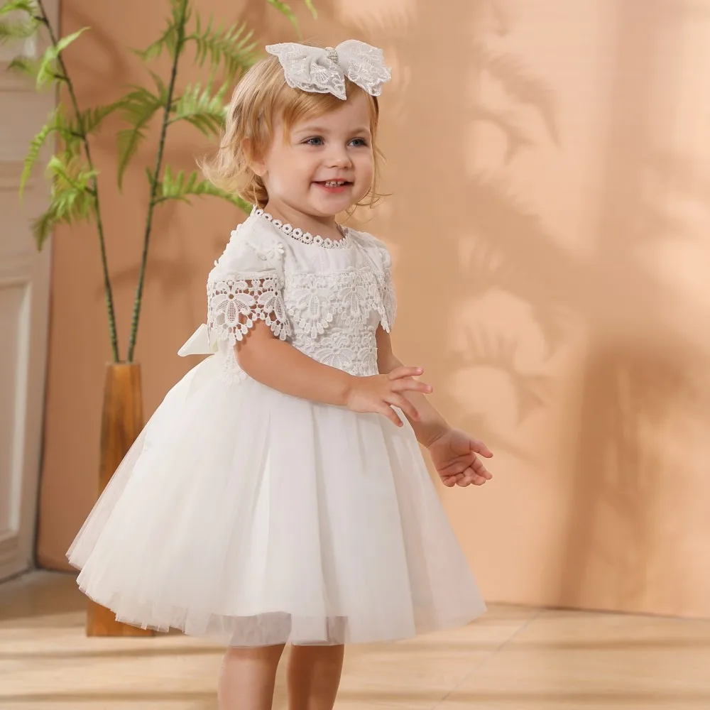 Baby Girl Infant Princess Dress Baby Girl Wedding Party Vestidos for 1 Years birthday baby girl dress  baby girl christmas dress