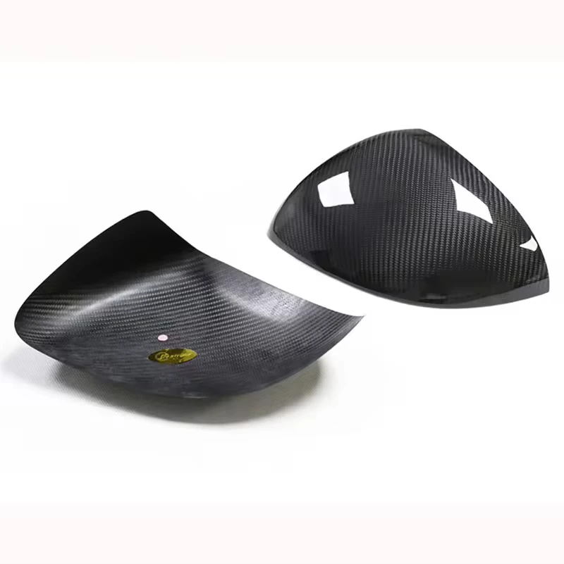 

W206 223 214 Style Carbon Fiber Fibre Side Mirrors Cover Caps Fit for Mercedes Benz C_SE EQE_S Class Ture Factory Fitment